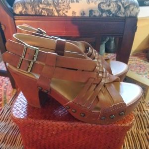 Kork-Ease Platform Hurache Sandals